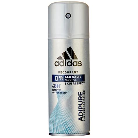 adidas deo herren sorten|adidas adipure Deo Bodyspray für Herren, Deodorant ohne .